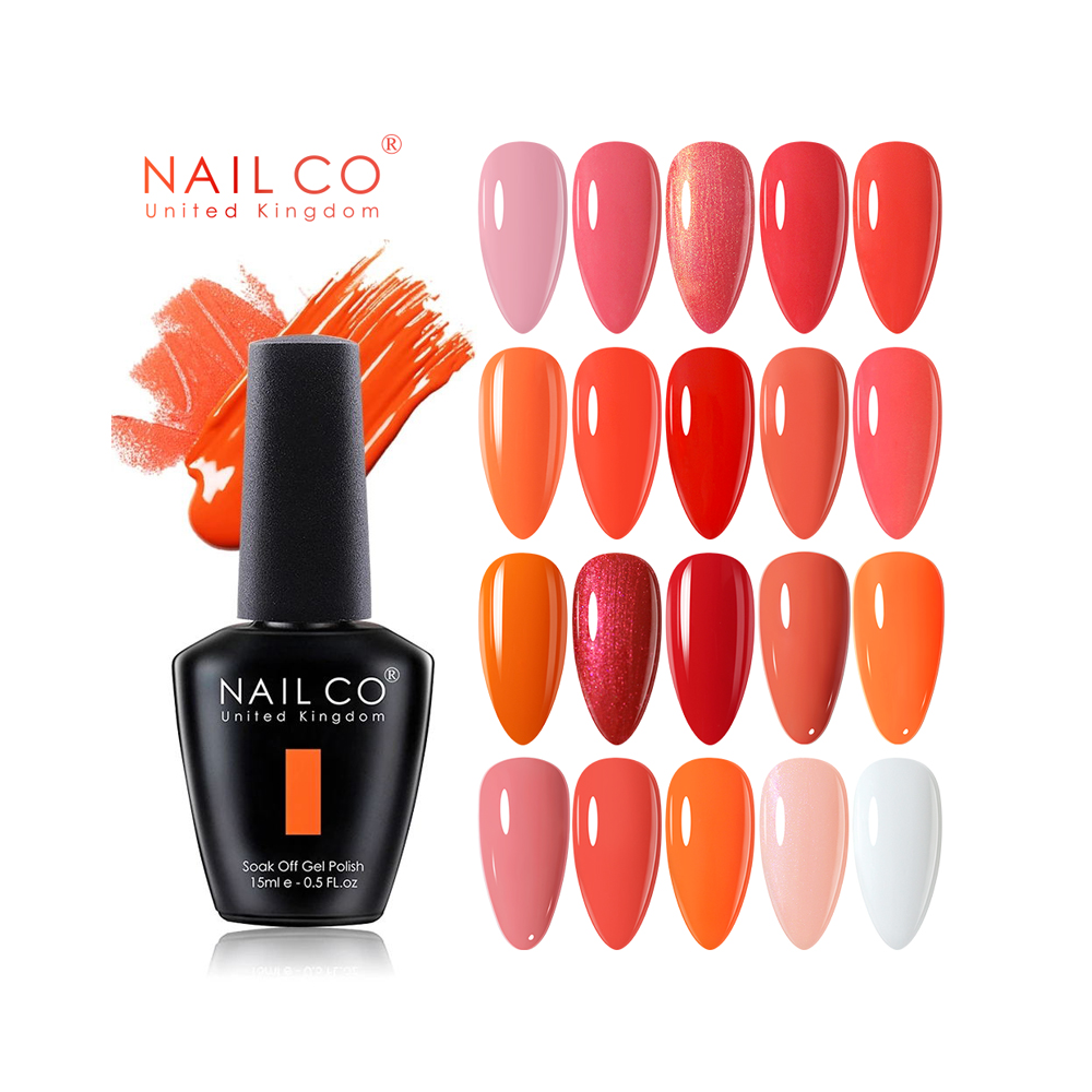 NAILCO 15ml turuncu kırmızı pe - Nail Art Orange incelemesi ve fiyatı