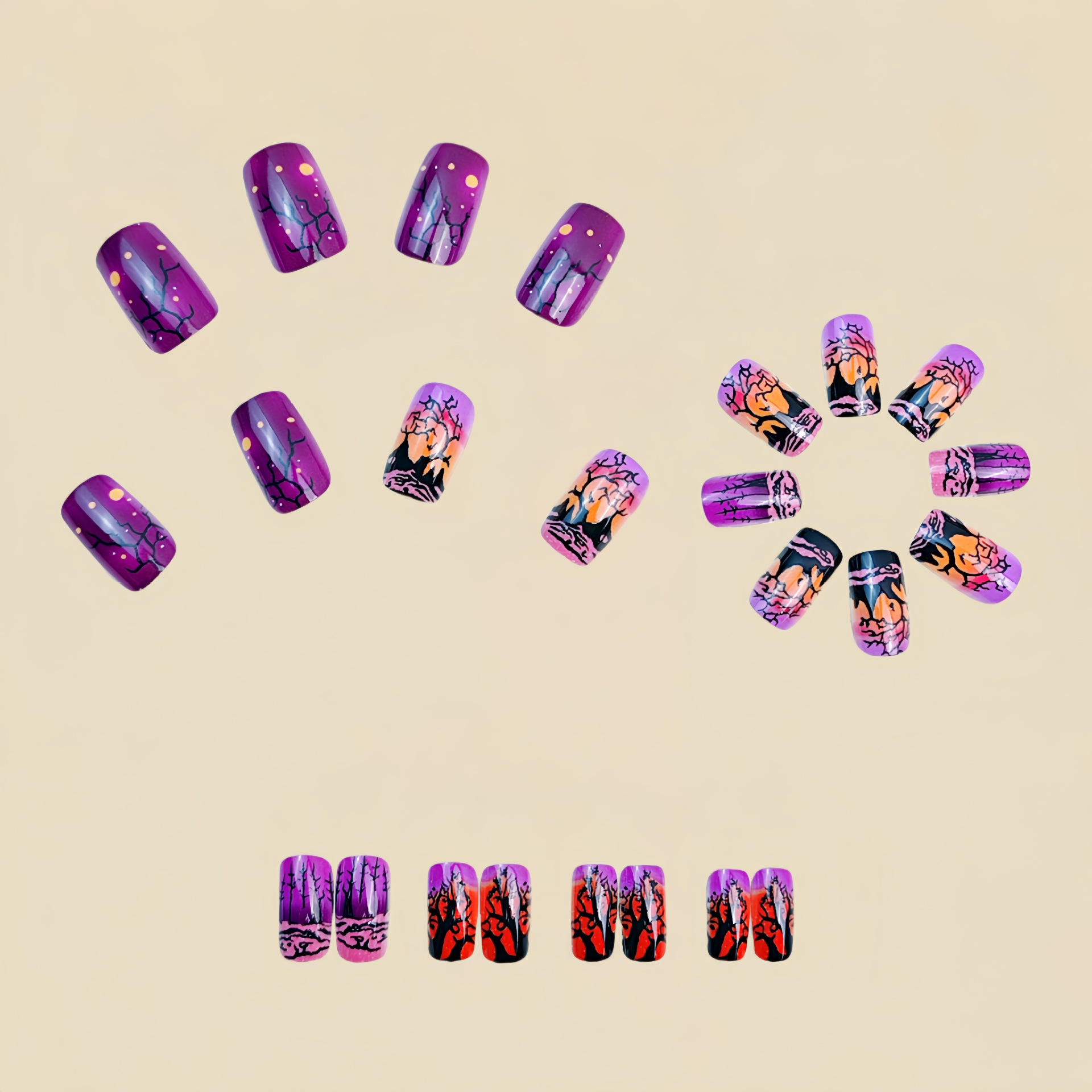 Kadınlar ve kızlar için orta b - Nail Art Orange incelemesi ve fiyatı