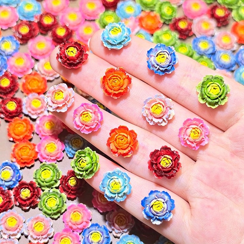 50 adet Karışık Renkli 3D Reçi - Nail Art Ombre incelemesi ve fiyatı